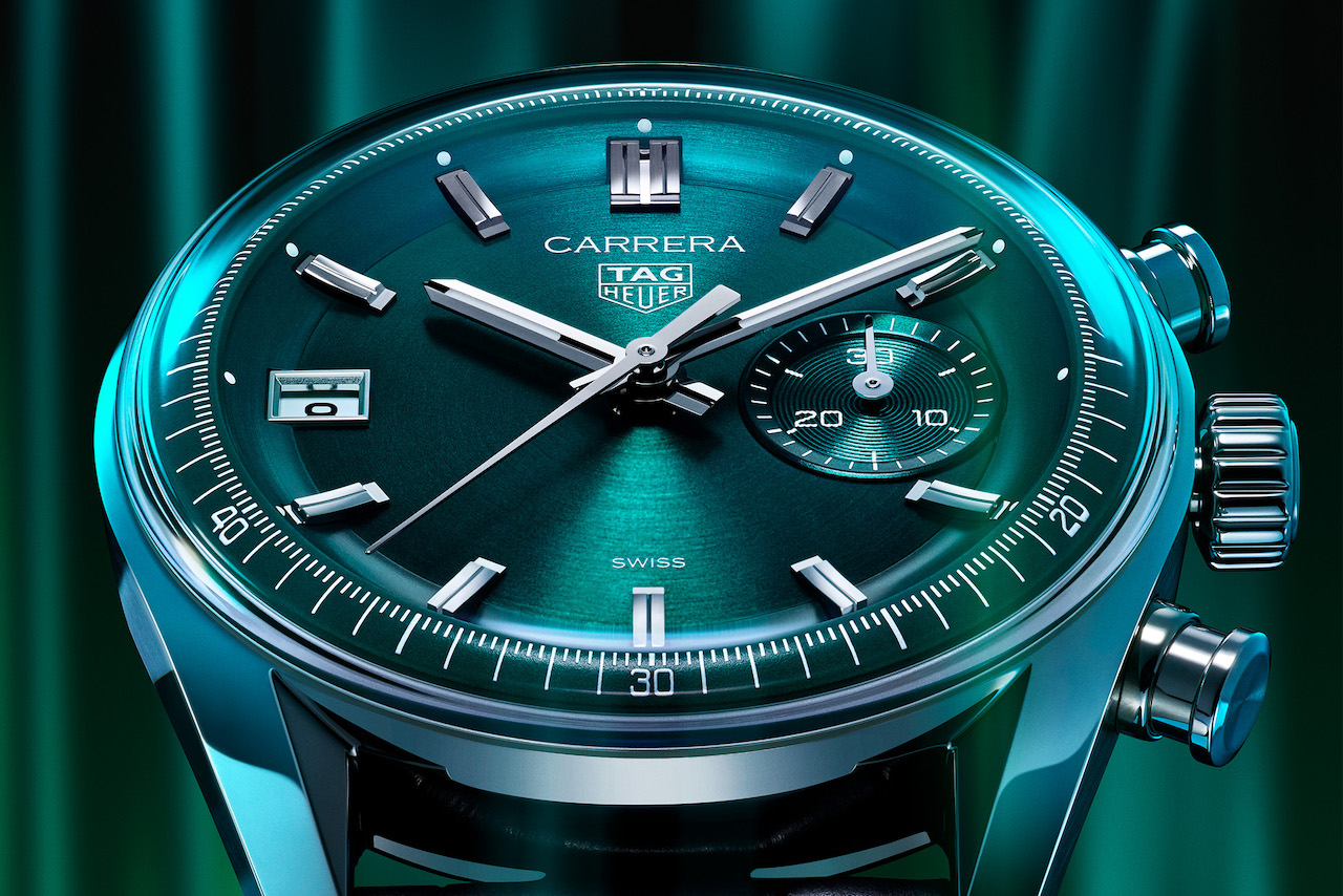 TAG Heuer Carrera Chronograph Dato Green