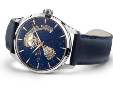 Hamilton Jazzmaster Open Heart Midnight Blue