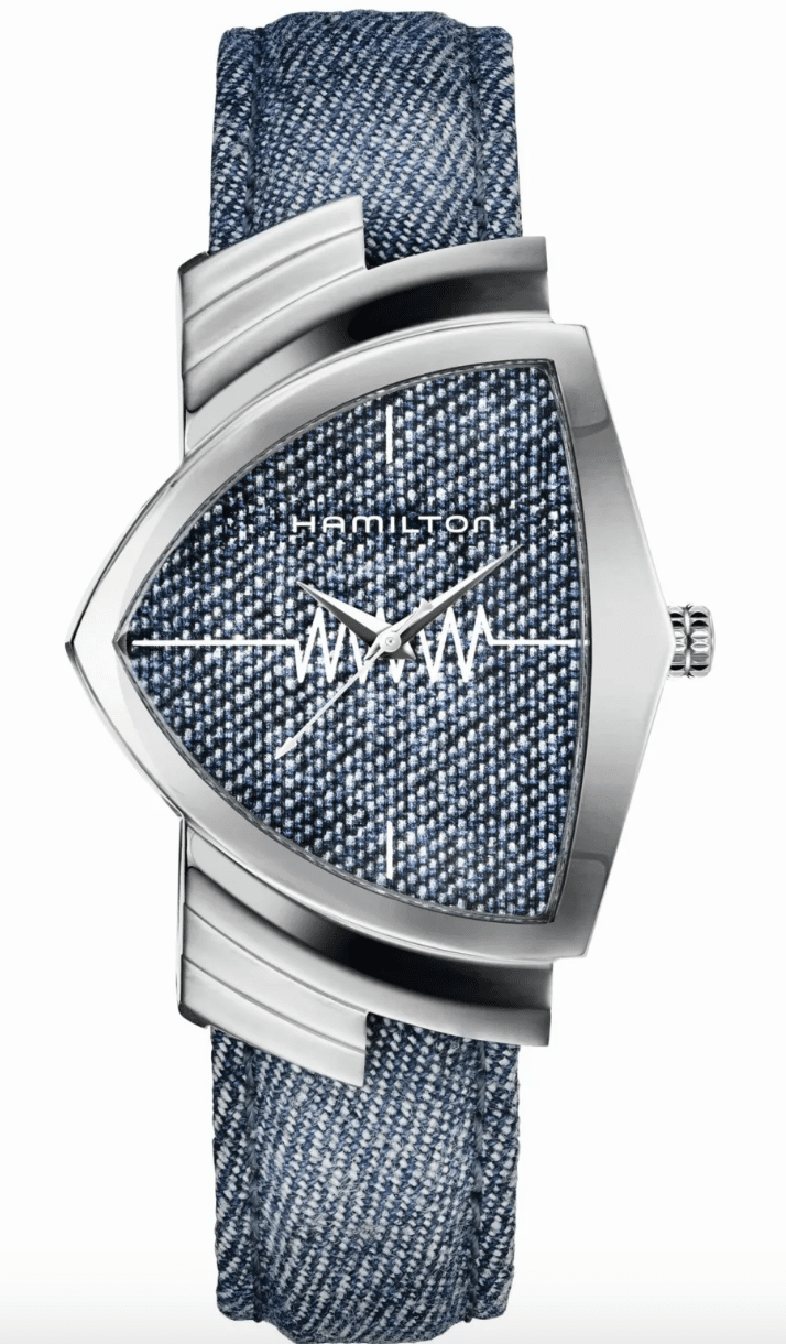 Hamilton Ventura Classic Denim, una versión inusual del reloj de Elvis Presley