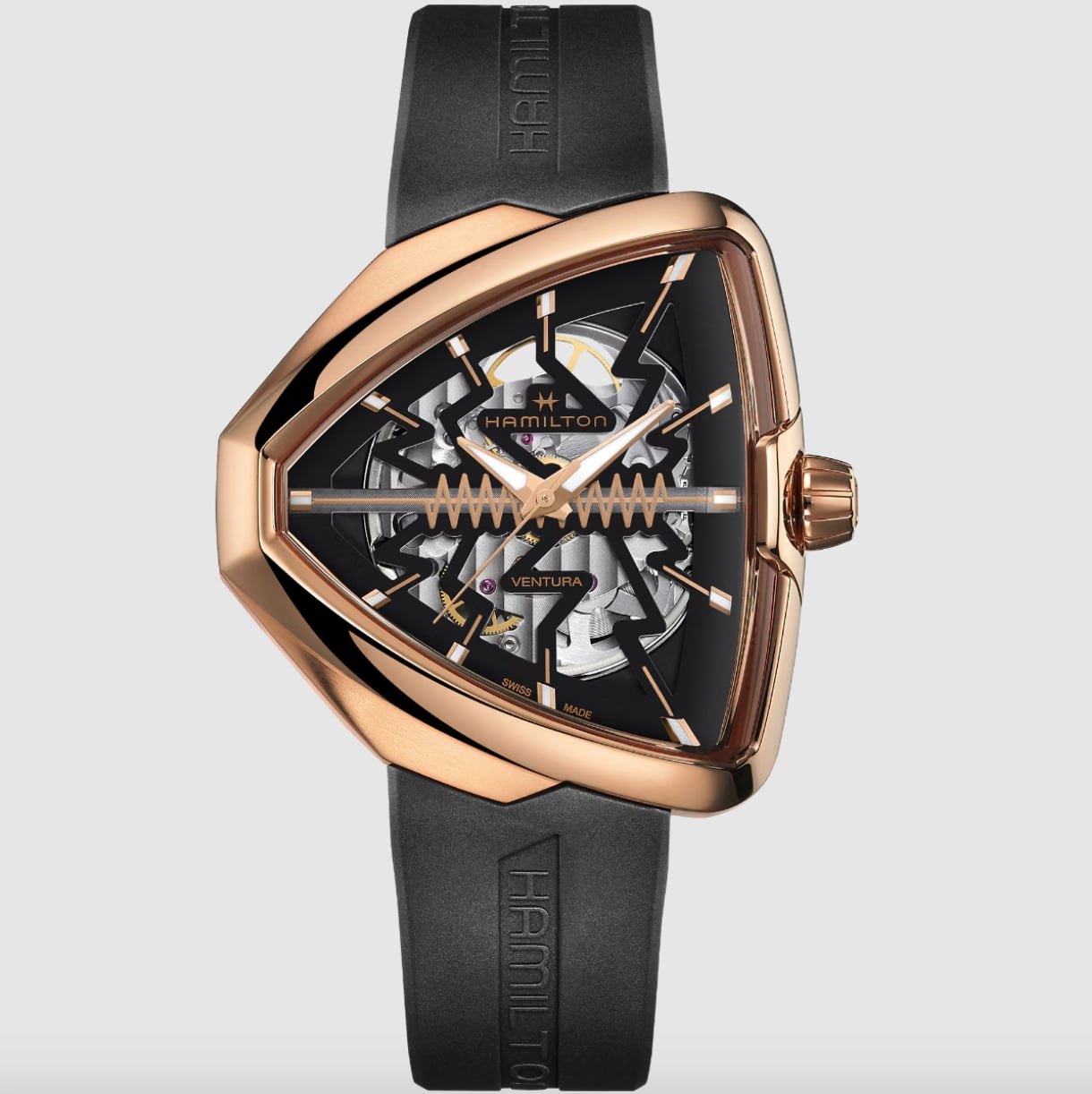 Hamilton Ventura Elvis80 Skeleton Auto