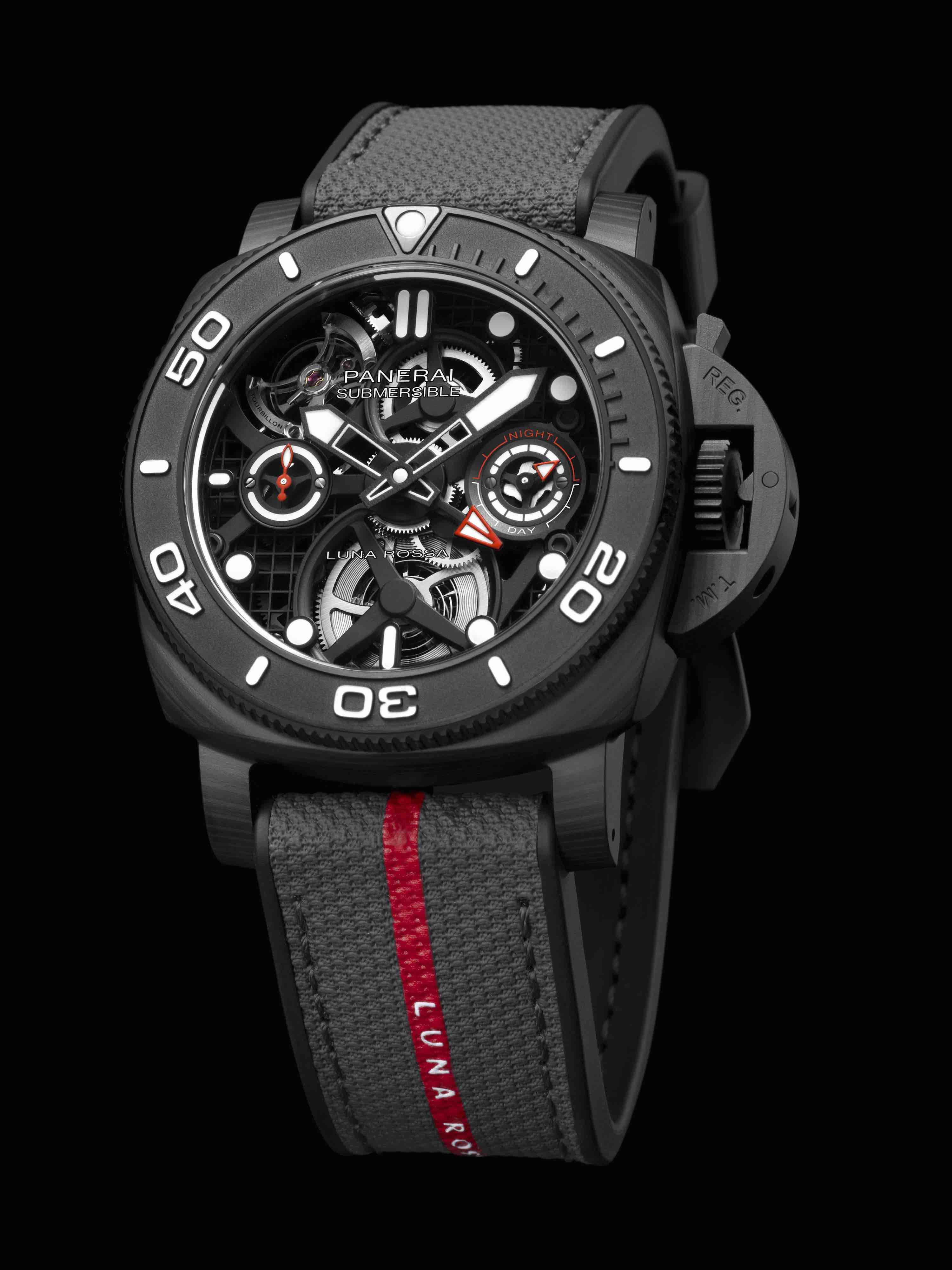 Panerai Submersible Tourbillon GMT Luna Rossa