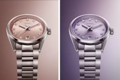 TAG Heuer Carrera Date en tonos pastel, un guiño a la feminidad moderna