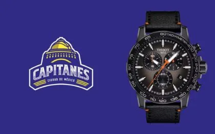 Tissot será el patrocinador oficial de los Capitanes de la Ciudad de México