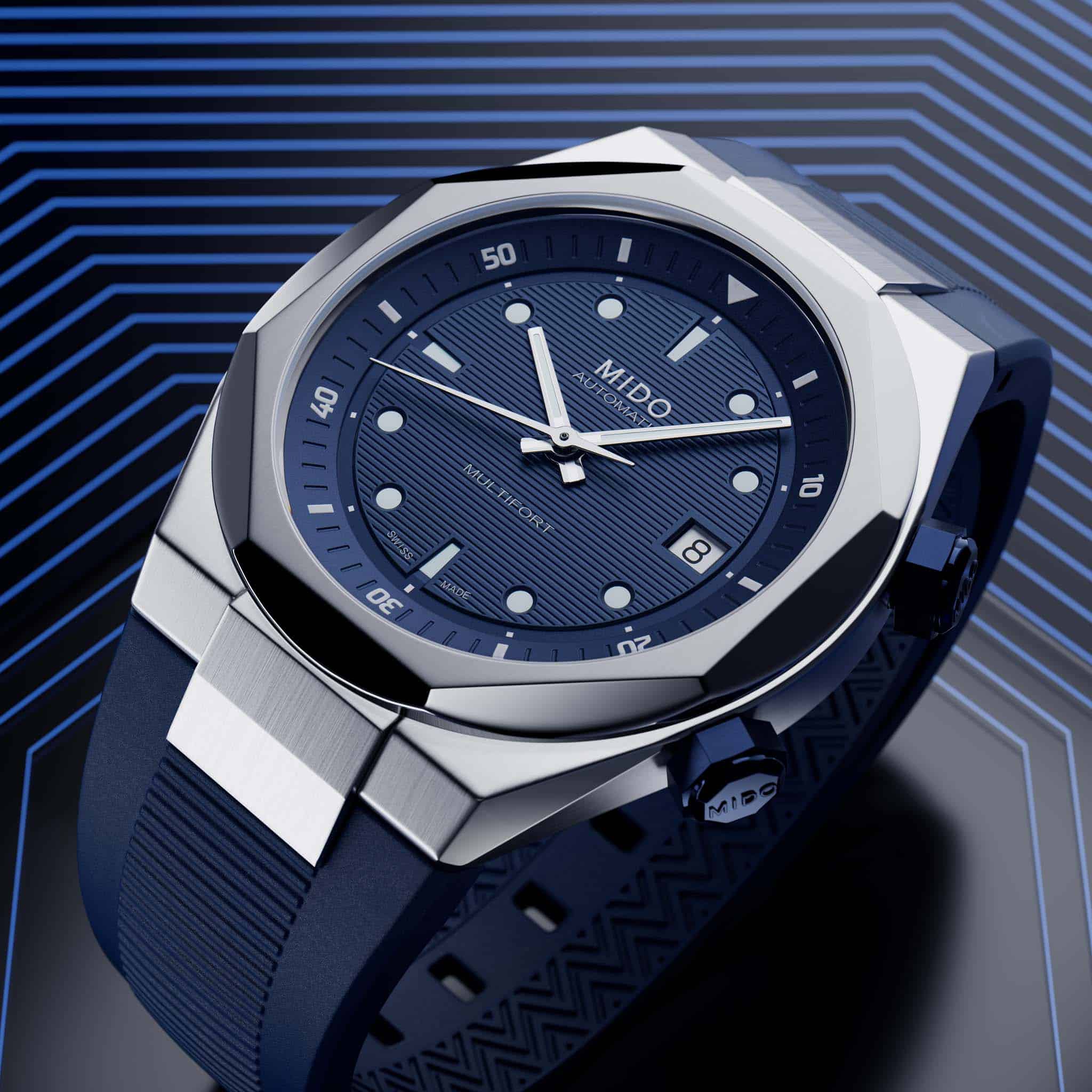 MIDO Multifort 8 Two Crowns