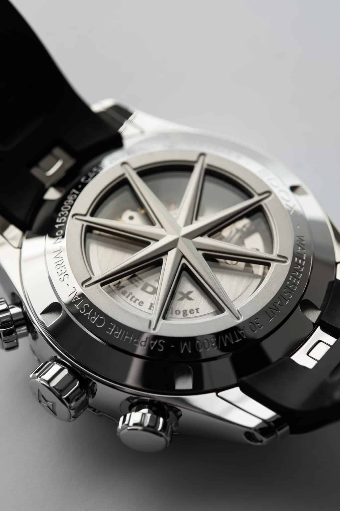 Edox Grand Ocean Chronograph Automatic 4 Watches World Edox Grand Ocean Chronograph Automatic