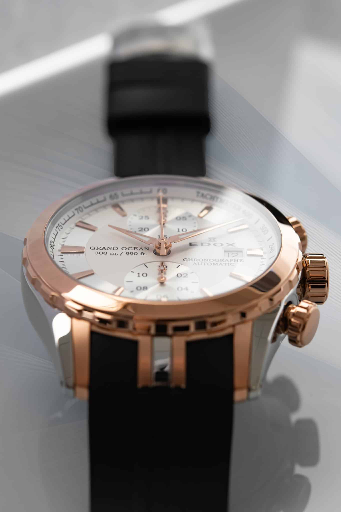 Edox Grand Ocean Chronograph Automatic 6 Watches World Edox Grand Ocean Chronograph Automatic