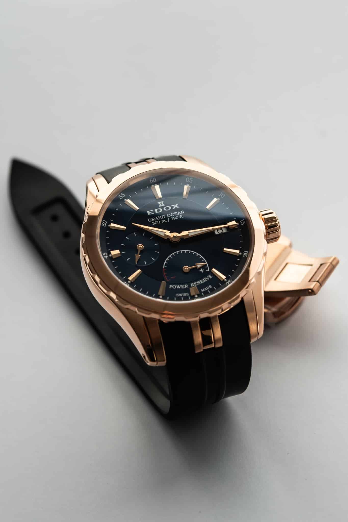 Edox Grand Ocean Power Reserve Automatic 6 Watches World Edox Grand Ocean Power Reserve Automatic 2