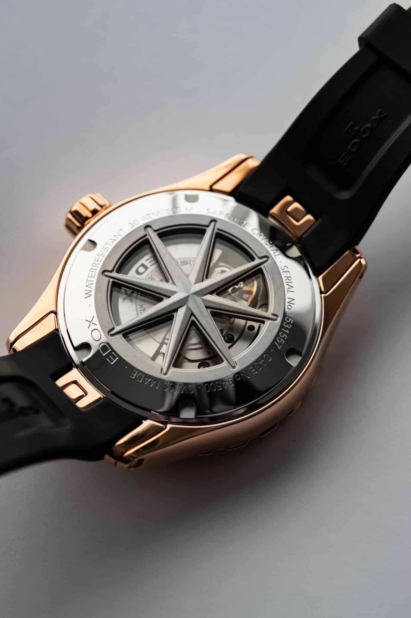 Edox Grand Ocean Power Reserve Automatic Watches World Edox Grand Ocean Power Reserve Automatic 2