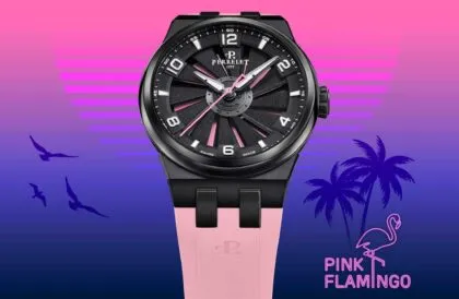Perrelet Turbine Pink Flamingo 2