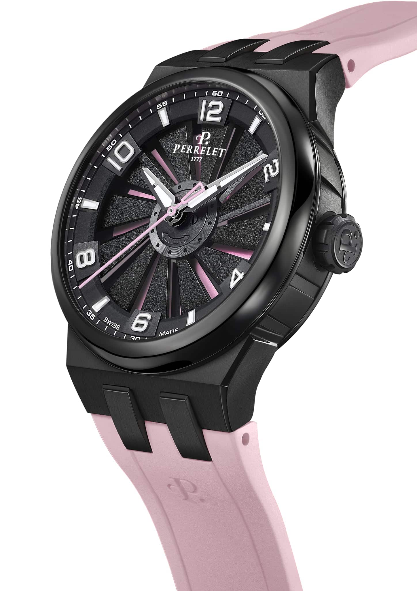 Perrelet Turbine Pink Flamingo Watches World Perrelet Turbine Pink Flamingo 2