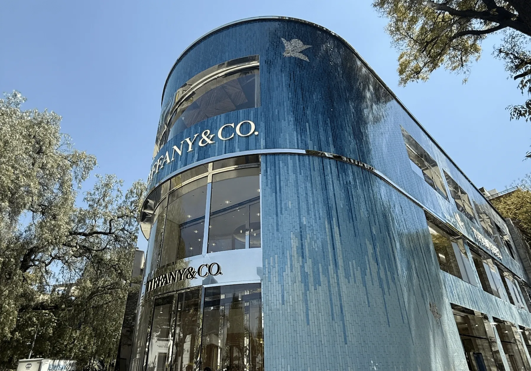 Portada boutique Blue Box Cafe Tiffany and Co.