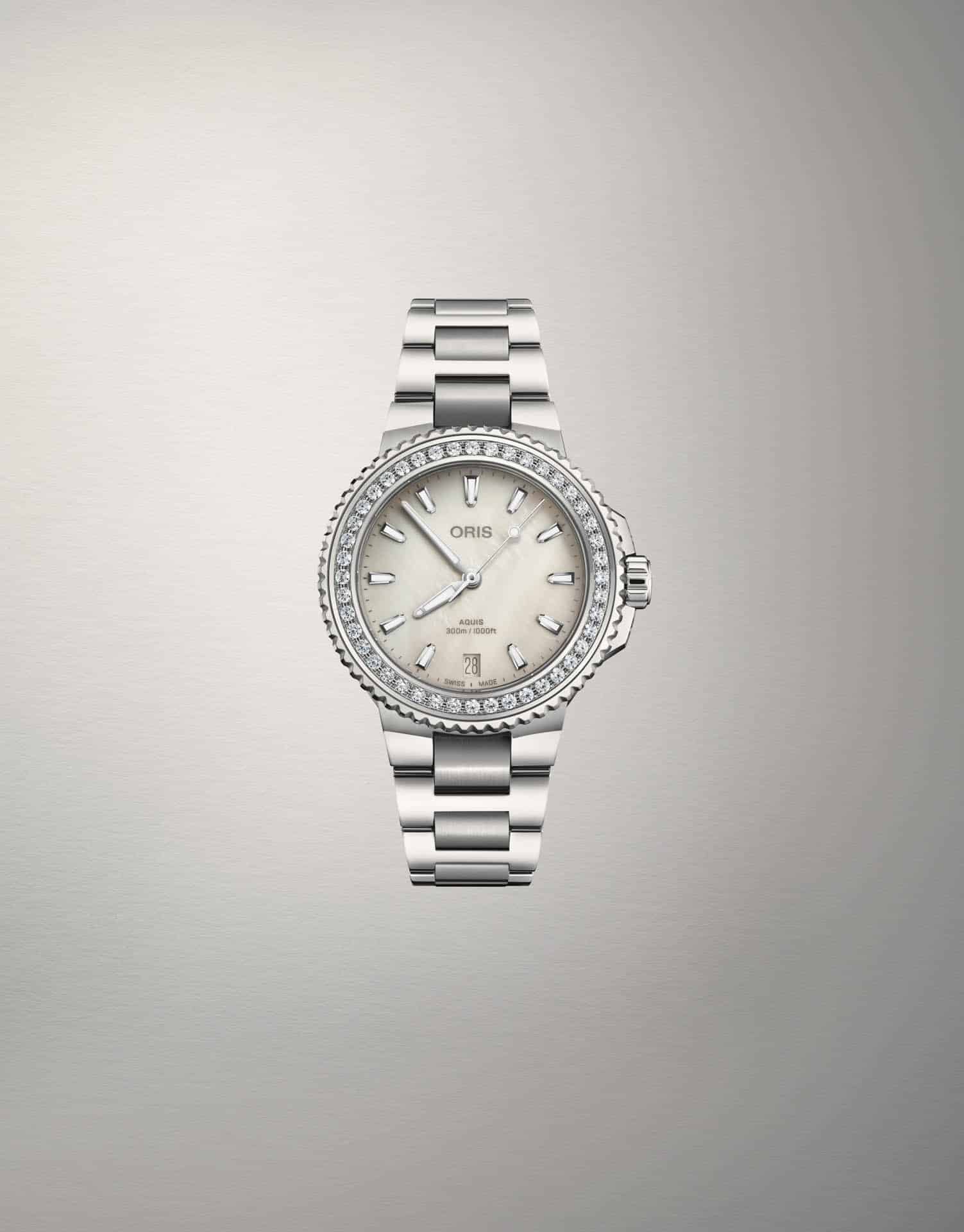 Elegancia responsable: el nuevo Aquis Date Diamonds 36.50 mm