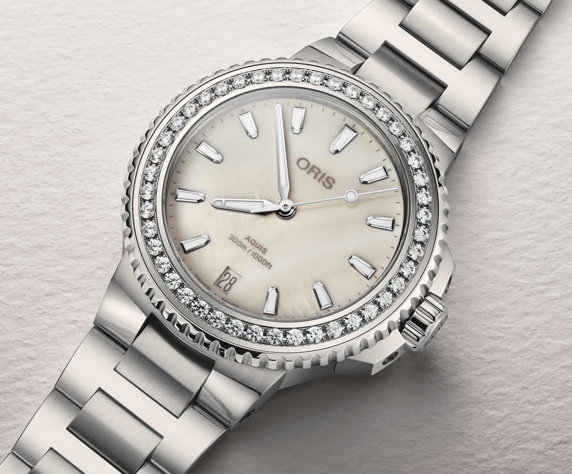Elegancia responsable: el nuevo Aquis Date Diamonds 36.50 mm