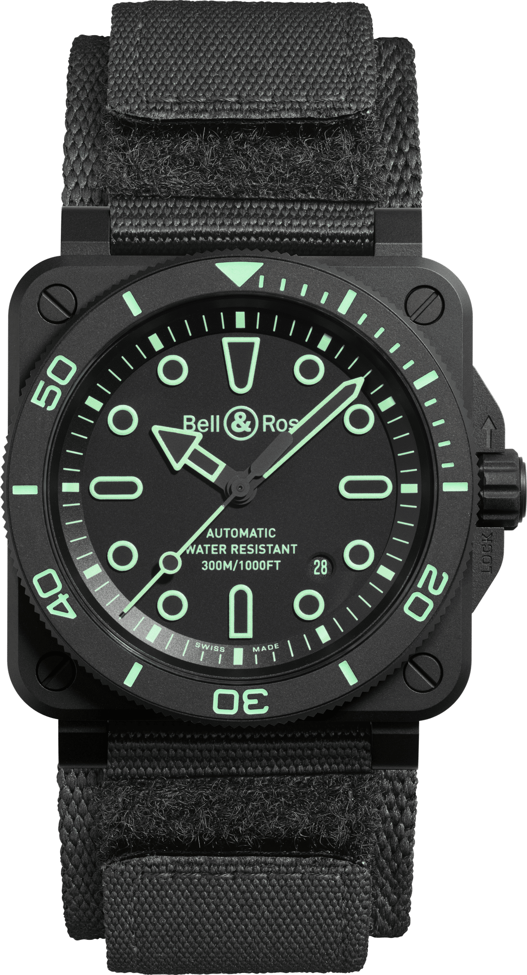Bell & Ross BR-03 Diver Lum Outline