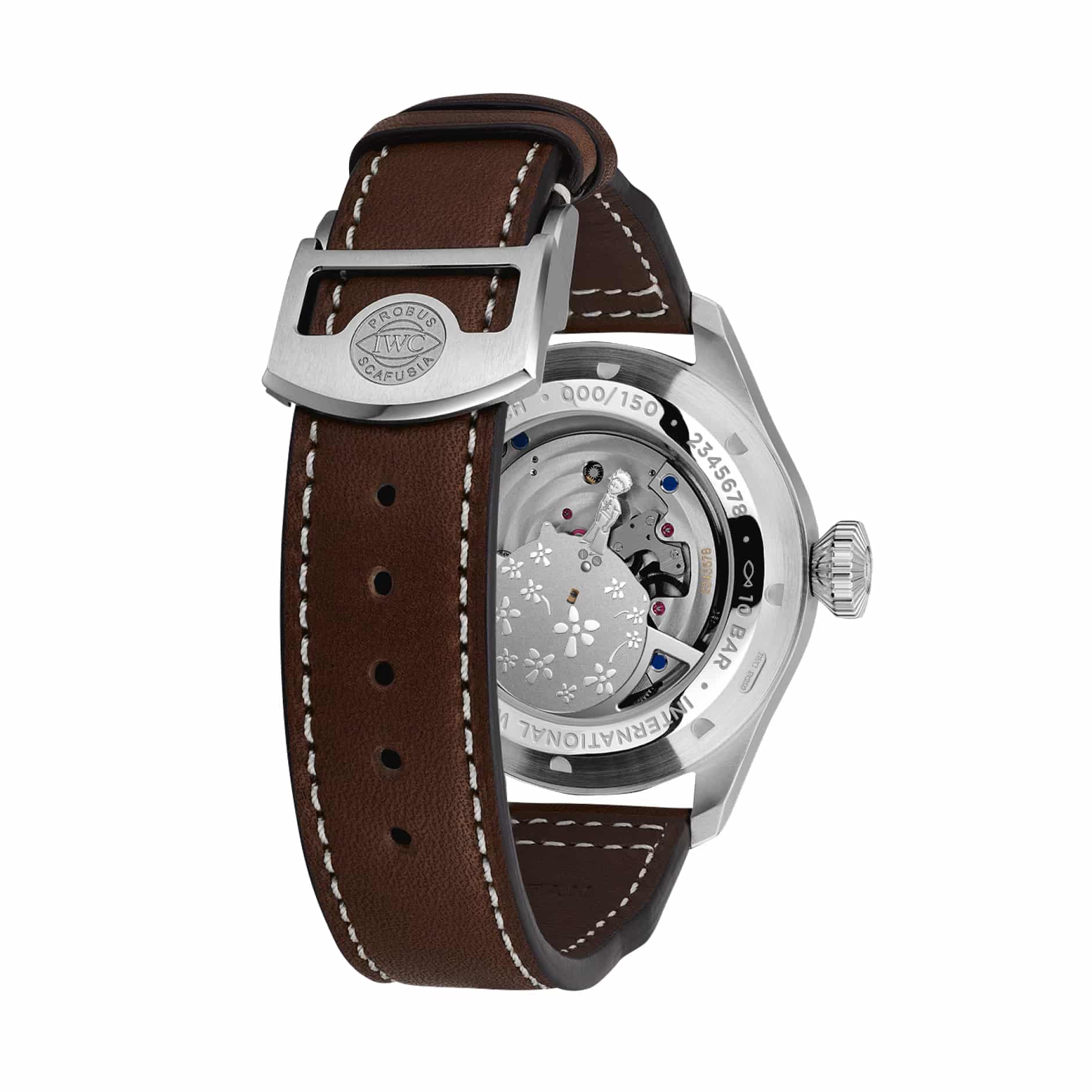 IWC Big Pilot’s Watch 43 Tourbillon Le Petit Prince back lifestyle