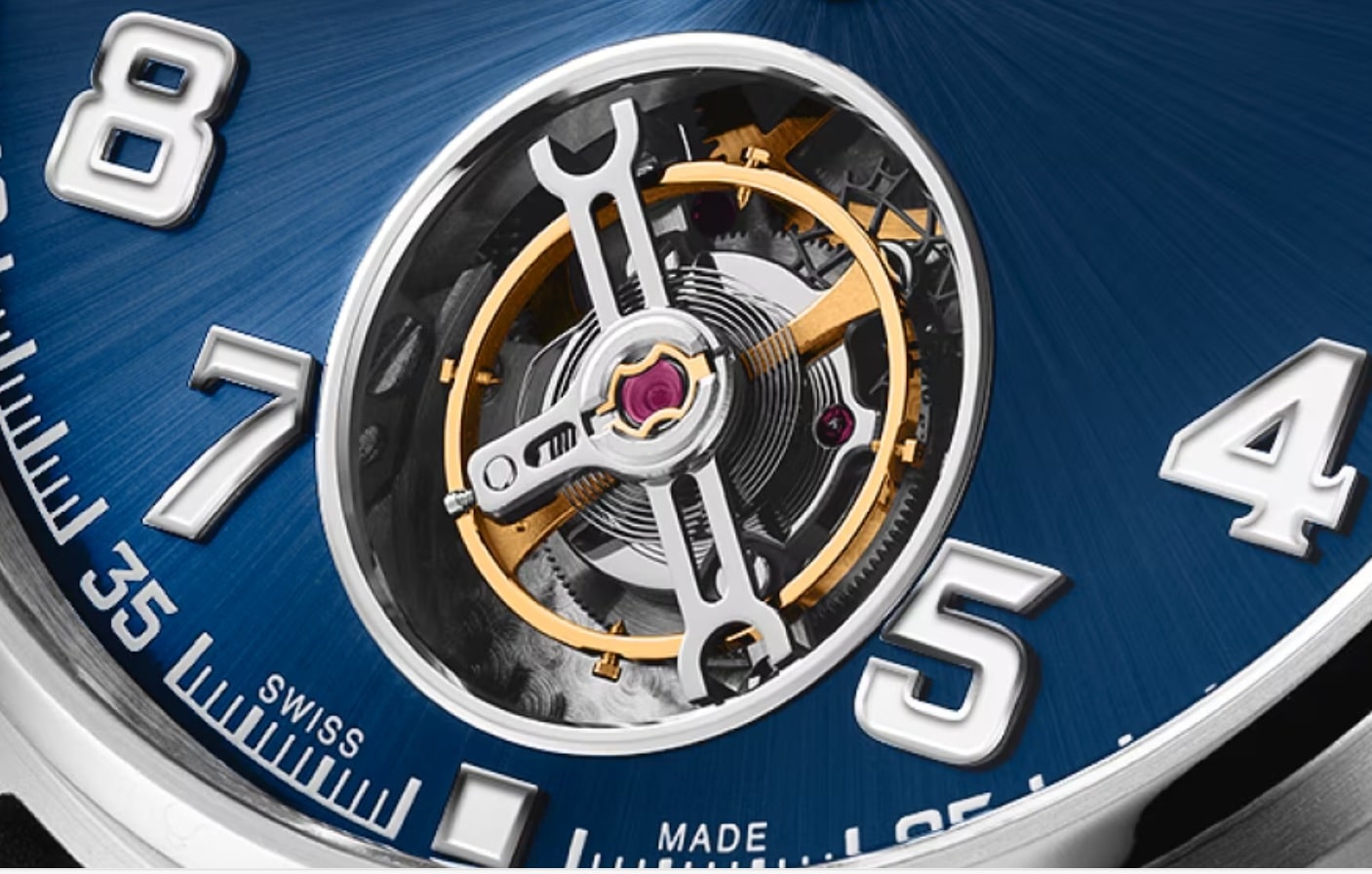 IWC Big Pilot’s Watch 43 Tourbillon Le Petit Prince closeup