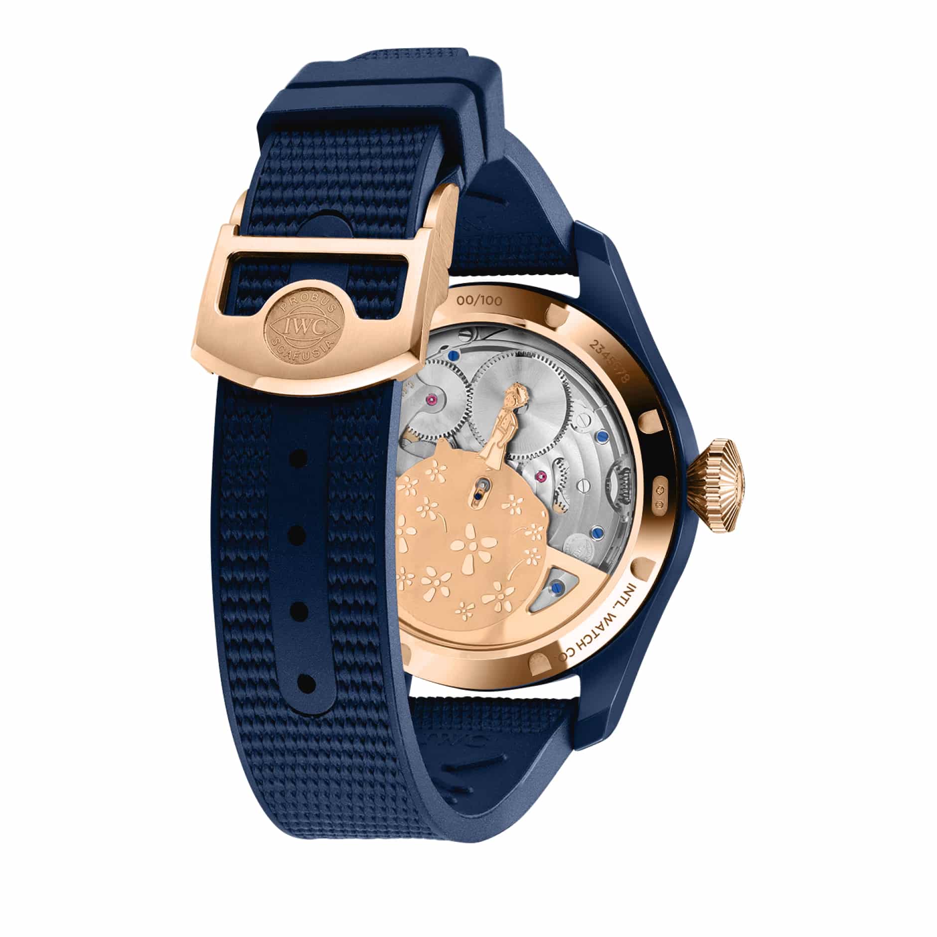 IWC Big Pilot’s Watch Perpetual Calendar Tourbillon Le Petit Prince back lifestyle