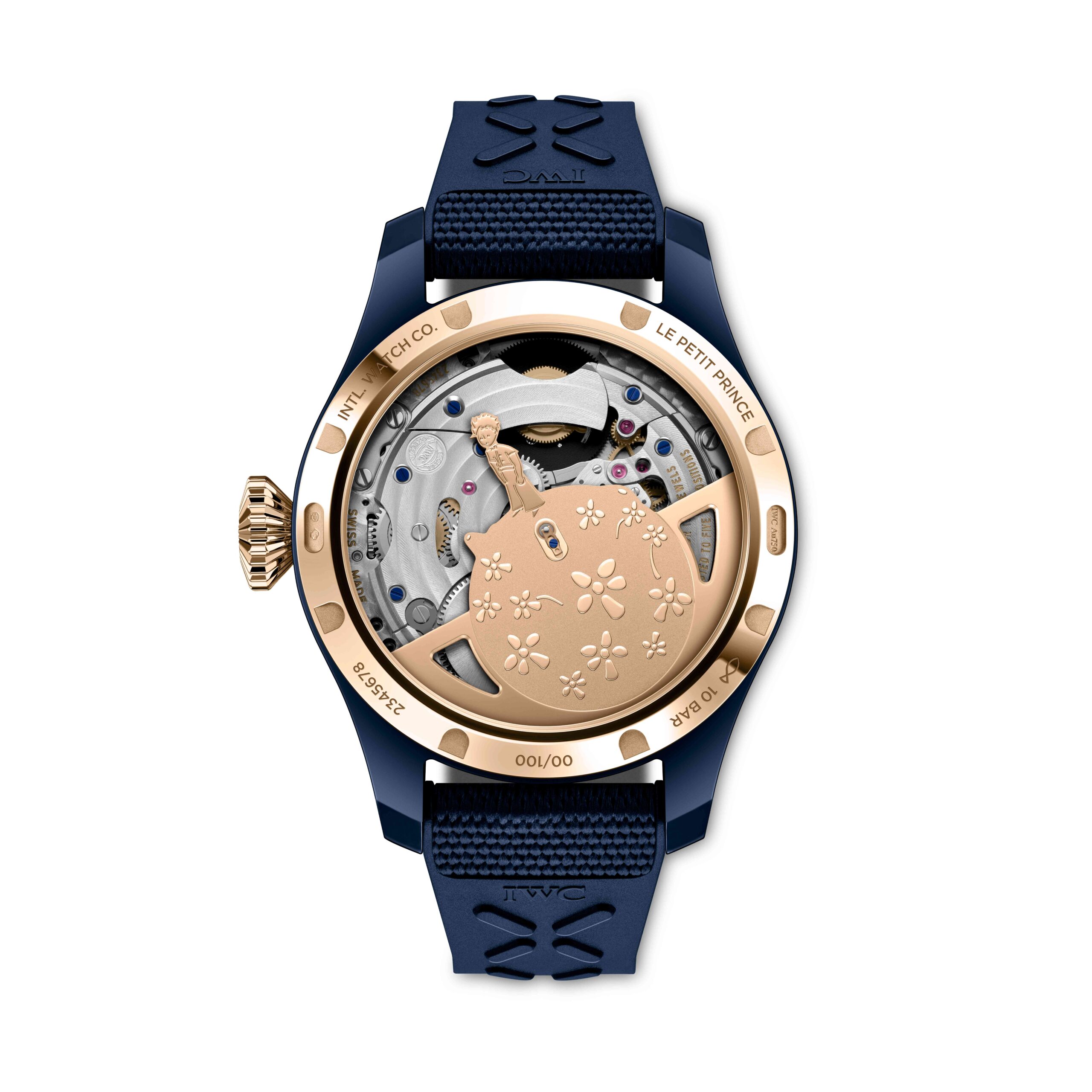 IWC Big Pilot’s Watch Perpetual Calendar Tourbillon Le Petit Prince back