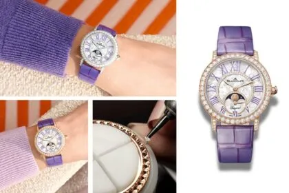 El púrpura real llega a la colección Ladybird Colors de Blancpain