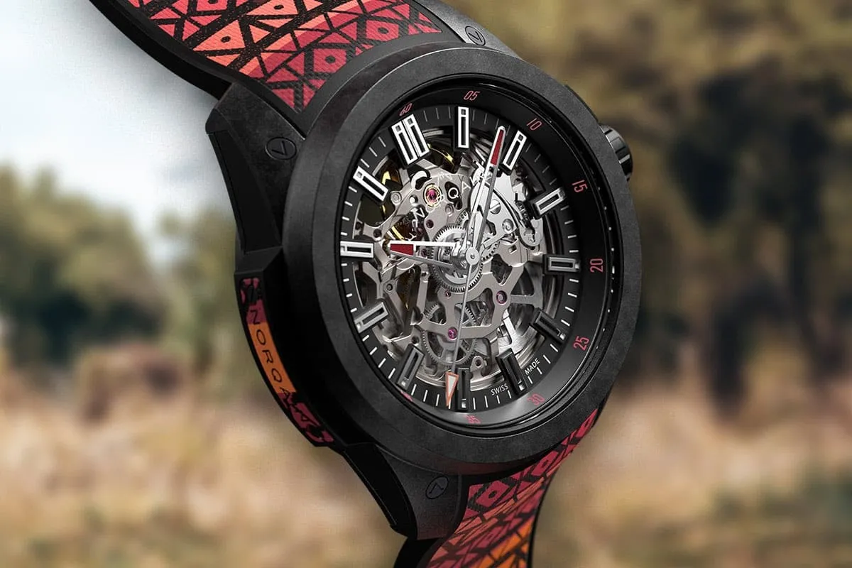 Norqain wild one skeleton 24 mm Hakuna Mipaka