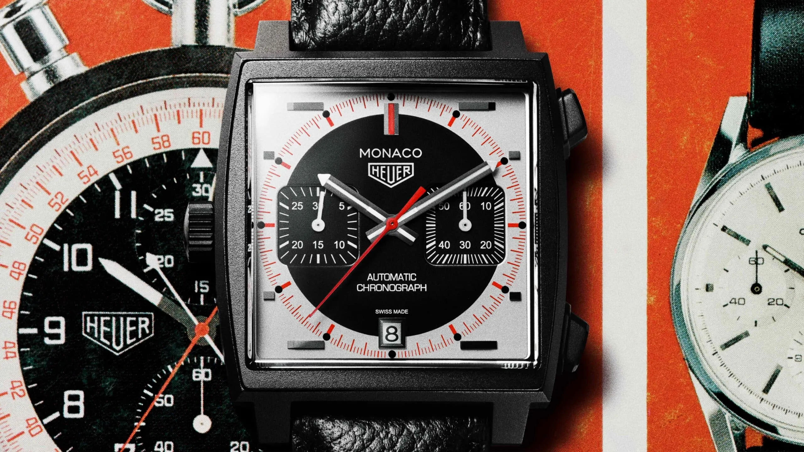 TAG Heuer Monaco Chronograph Stopwatch destacada