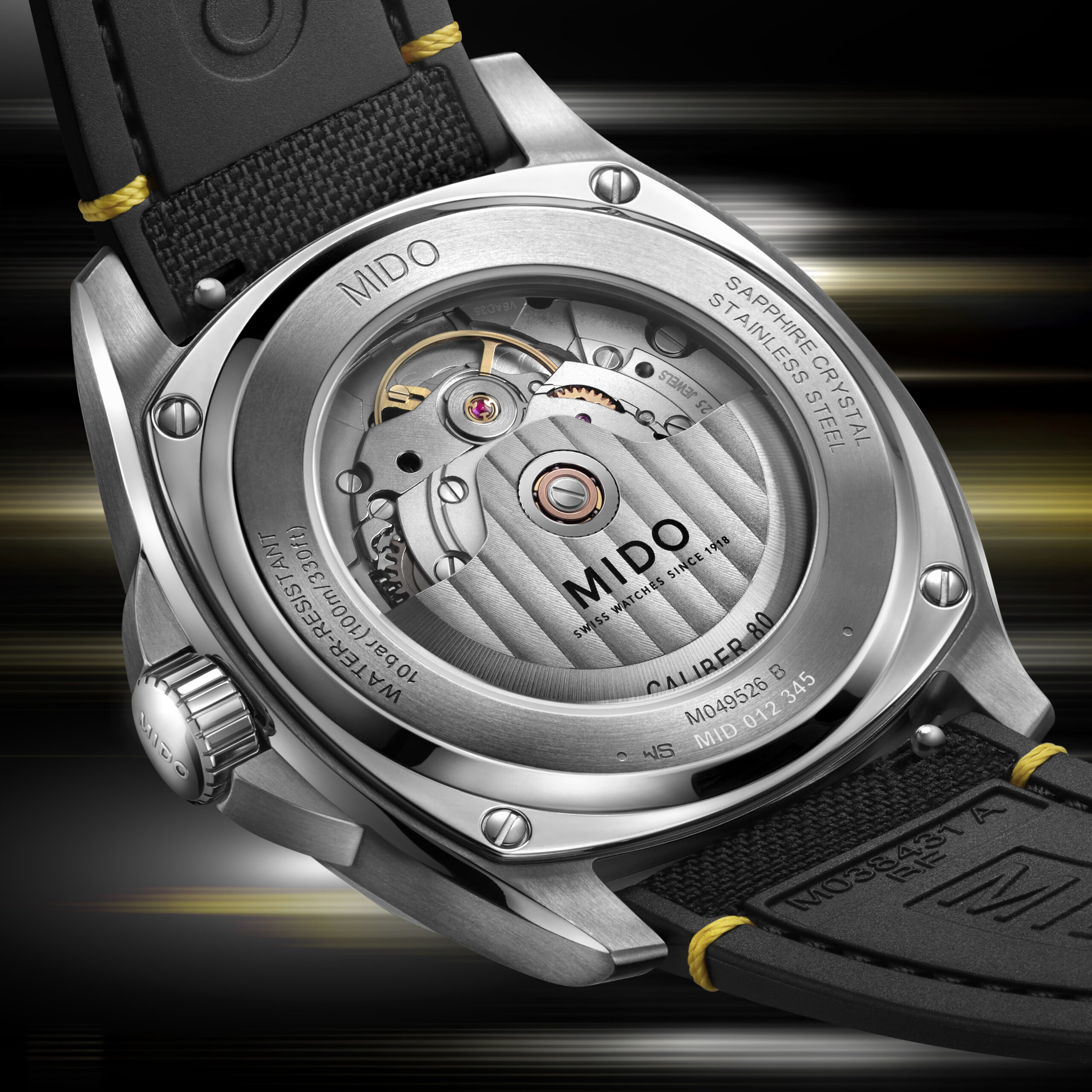 Multifort TV Big Date de Mido: precisión vibrante con espíritu setentero