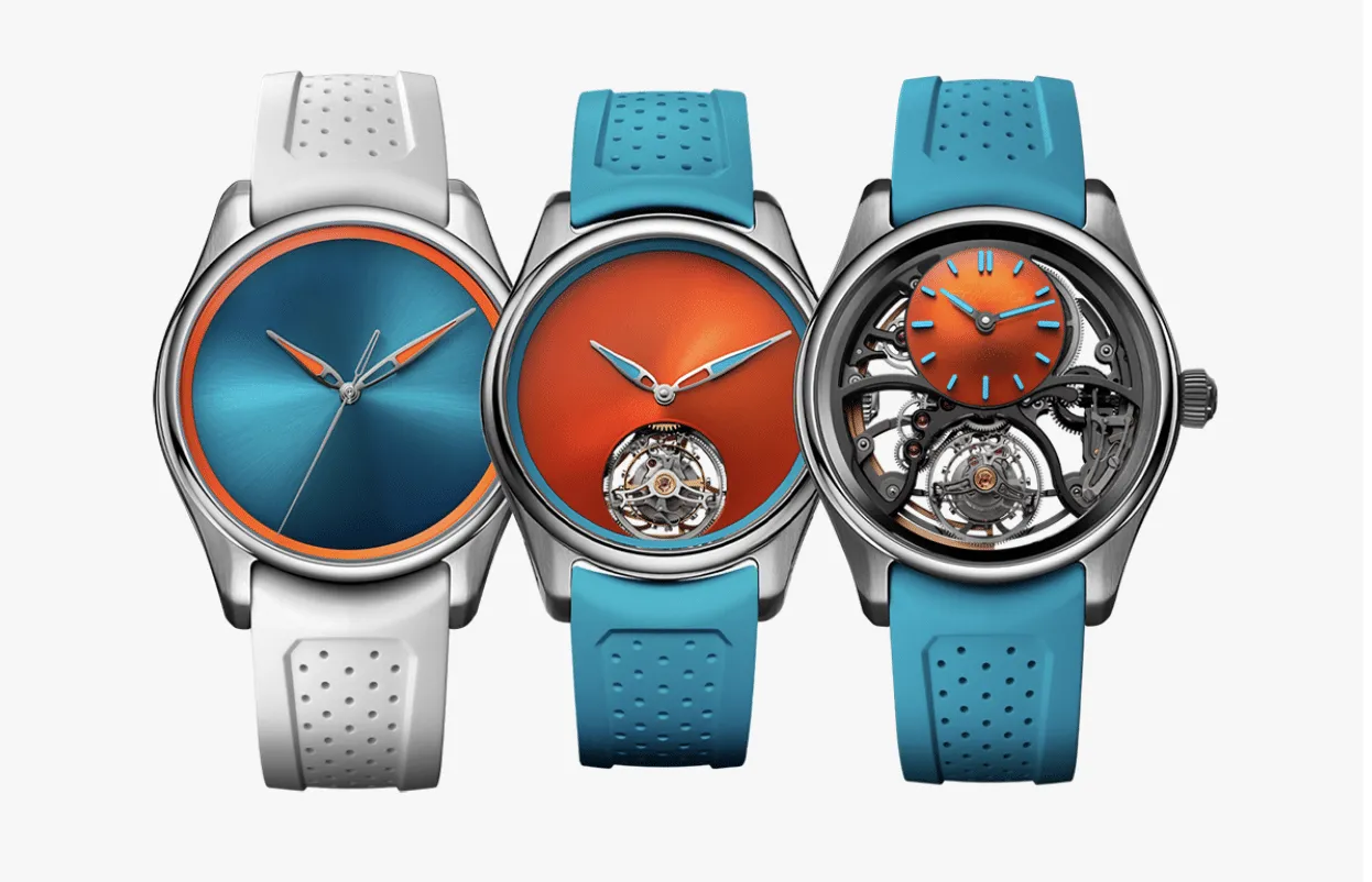 H. Moser & Cie. Pioneer Spiced Aqua-DESTACADA