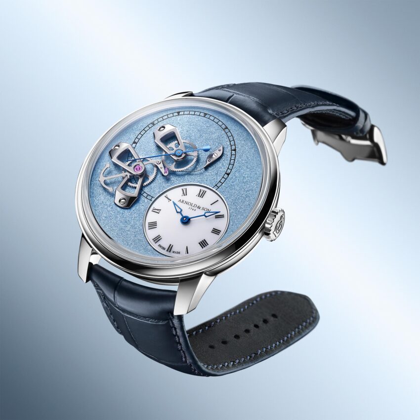 Arnold&Son DSTB 42 Platinum Ascot Blue 3-4