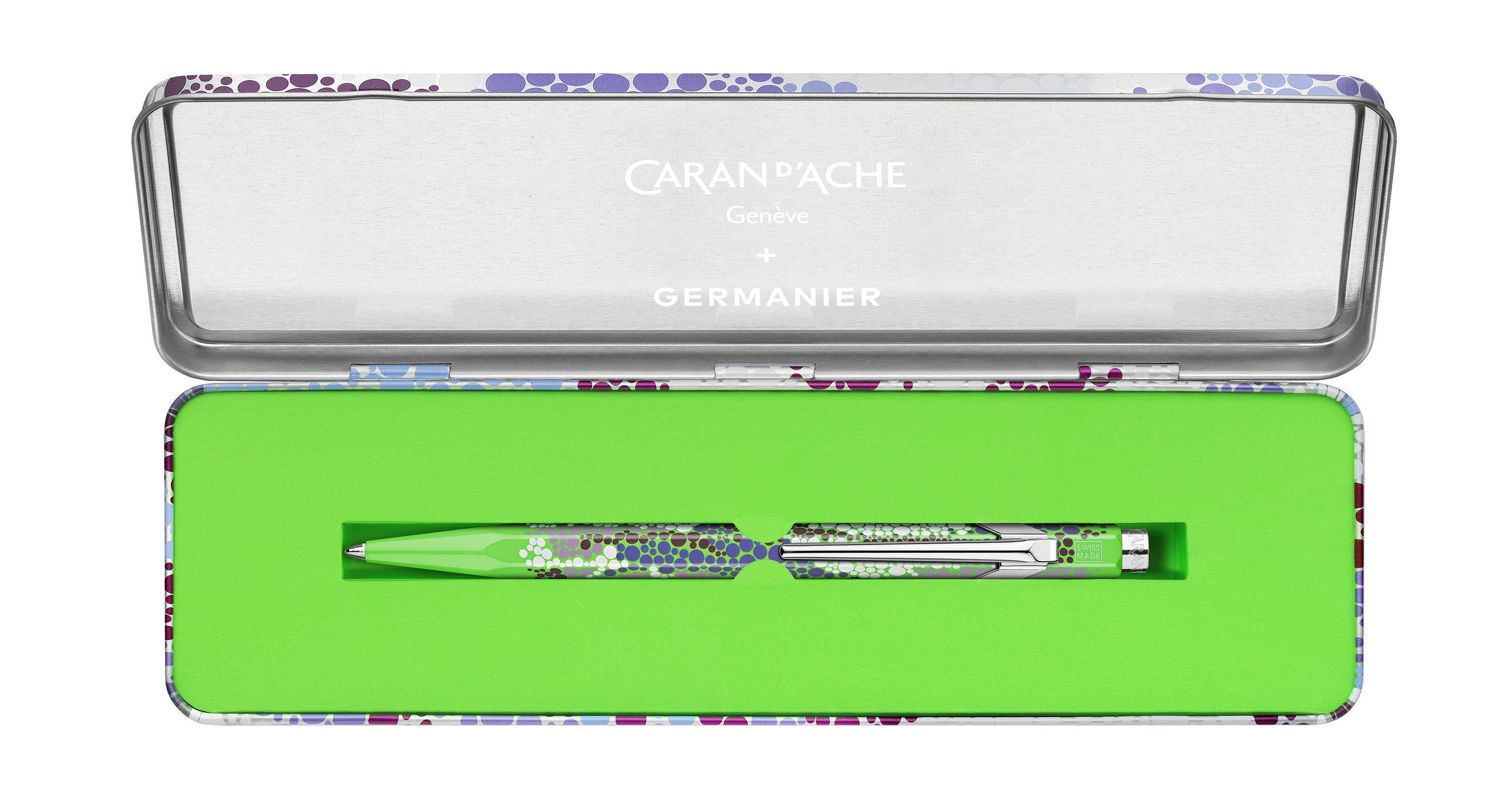 Caran dAche + Germanier NM0849116 849 Germanier Green box open Watches World Caran d'Ache + Germanier NM0849_116 849 Germanier Green box open