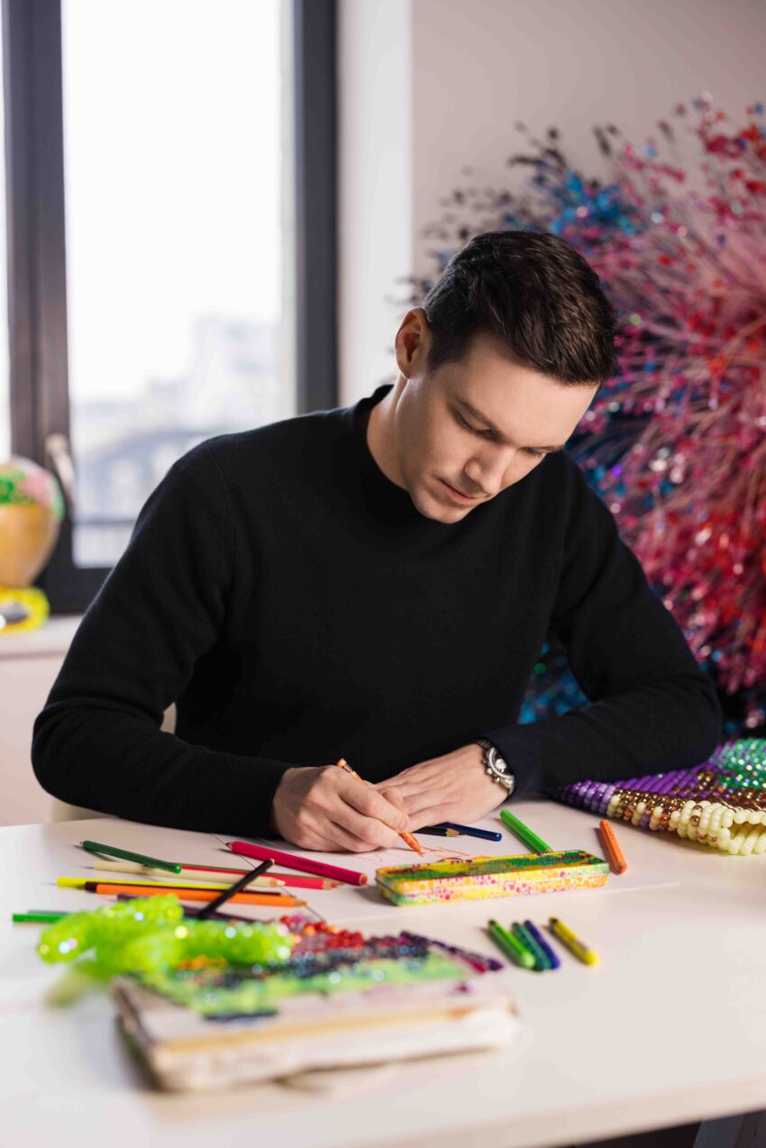 Caran d'Ache + Germanier Special Edition lifestyle