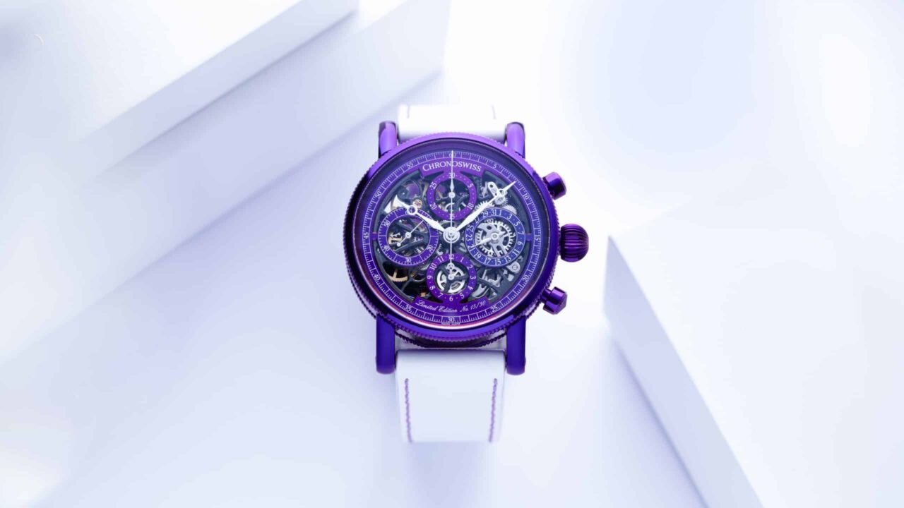 Chronoswiss Opus Purple Rain: intensidad ultravioleta para celebrar 30 años
