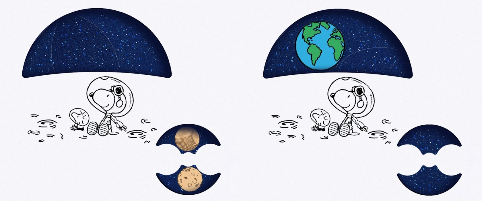 MoonSwatch MISSION TO EARTHPHASE - MOONSHINE GOLD earthphase - moonphase