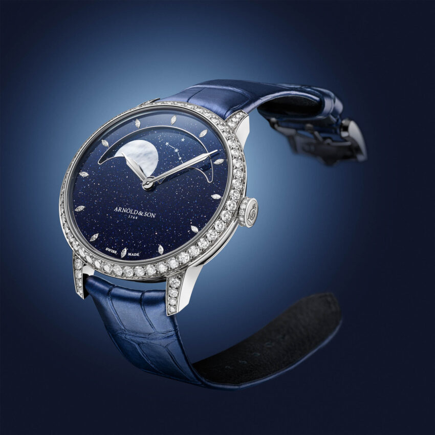 Perpetual Moon 38 Aventurine Edition de Arnold & Son: lujo y poesía lunar en la muñeca