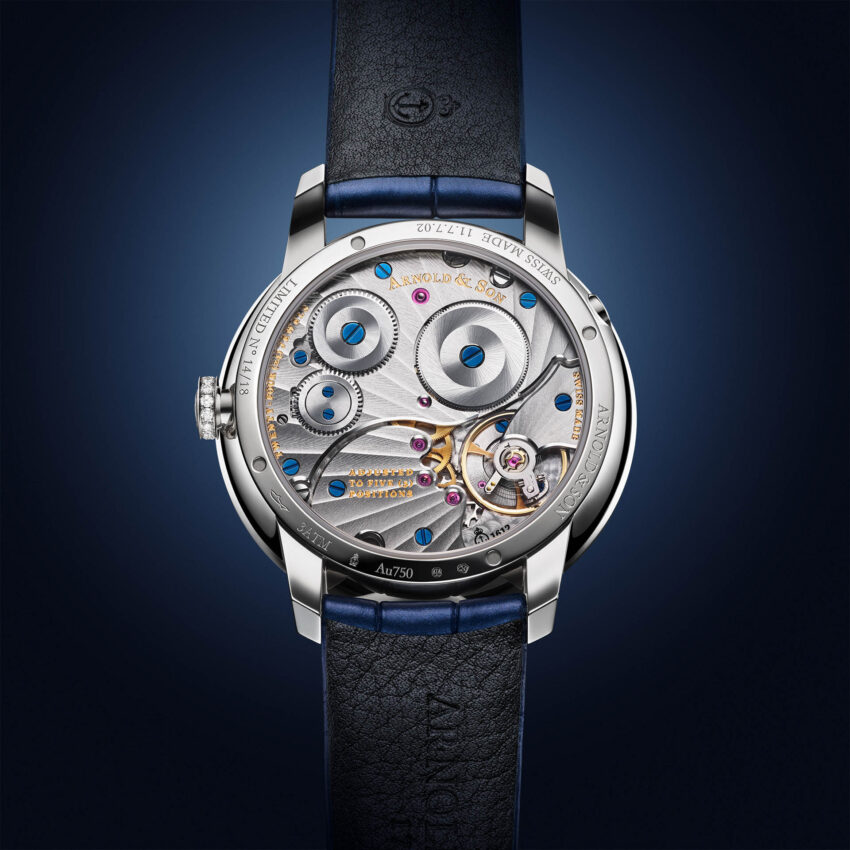 Perpetual Moon 38 Aventurine Edition de Arnold & Son: lujo y poesía lunar en la muñeca