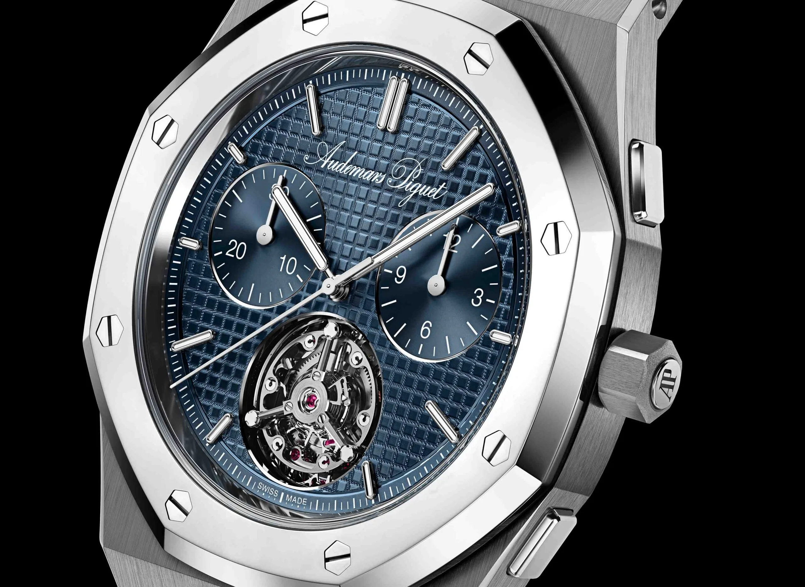 Audemars Piguet Royal Oak Jumbo Extra-Thin Flying Tourbillon Chronograph RD#5 150th Anniversary destacada