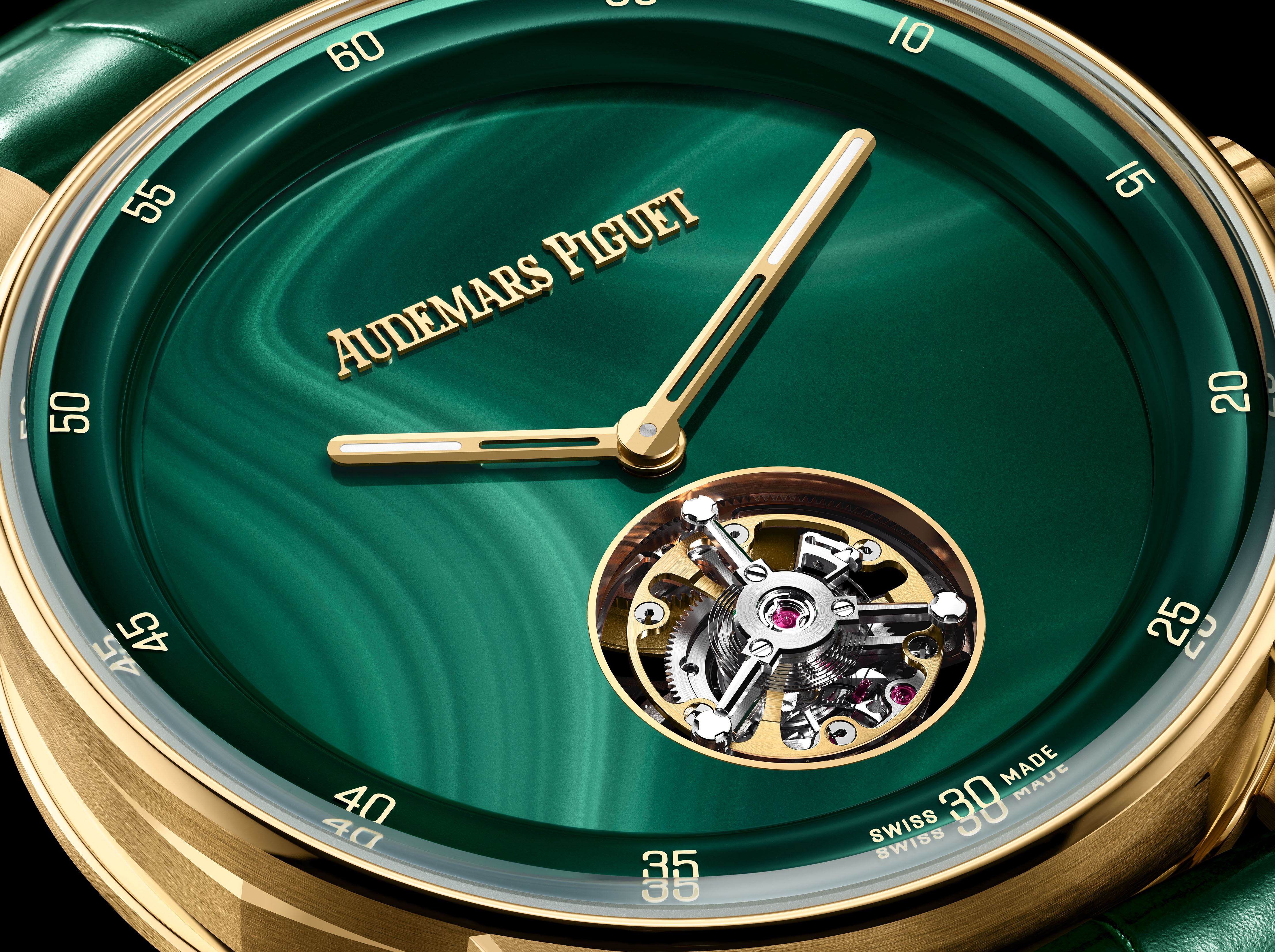 CODE 1159 by Audemars Piguet Selfwinding Flying Tourbillon 26665BAOOD412CR01 closeup Watches World CODE 11 59 by Audemars Piguet Selfwinding Flying Tourbillon 26665BA OO D412CR 01 closeup