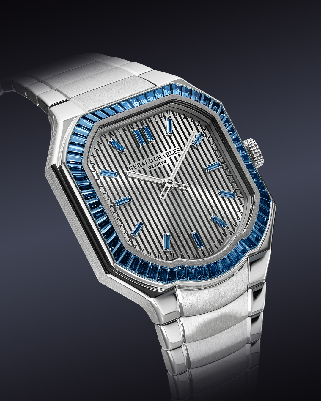 Gerald Charles Masterlink GemSetAZUL Watches World