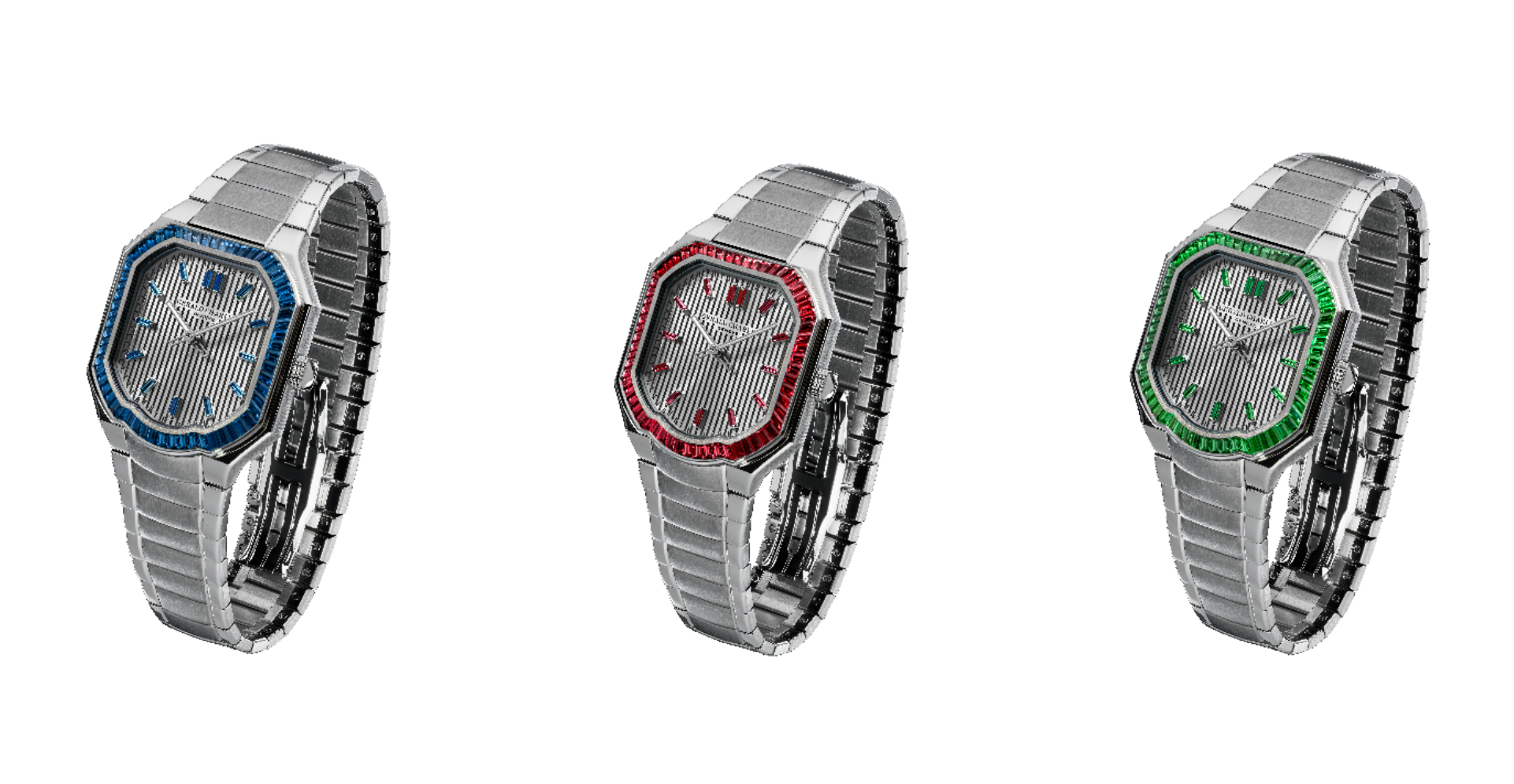 Gerald Charles Masterlink gemsetTRILOGÍA Watches World