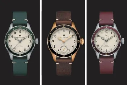 Hamilton celebra su legado aéreo con los nuevos Khaki Pilot Pioneer