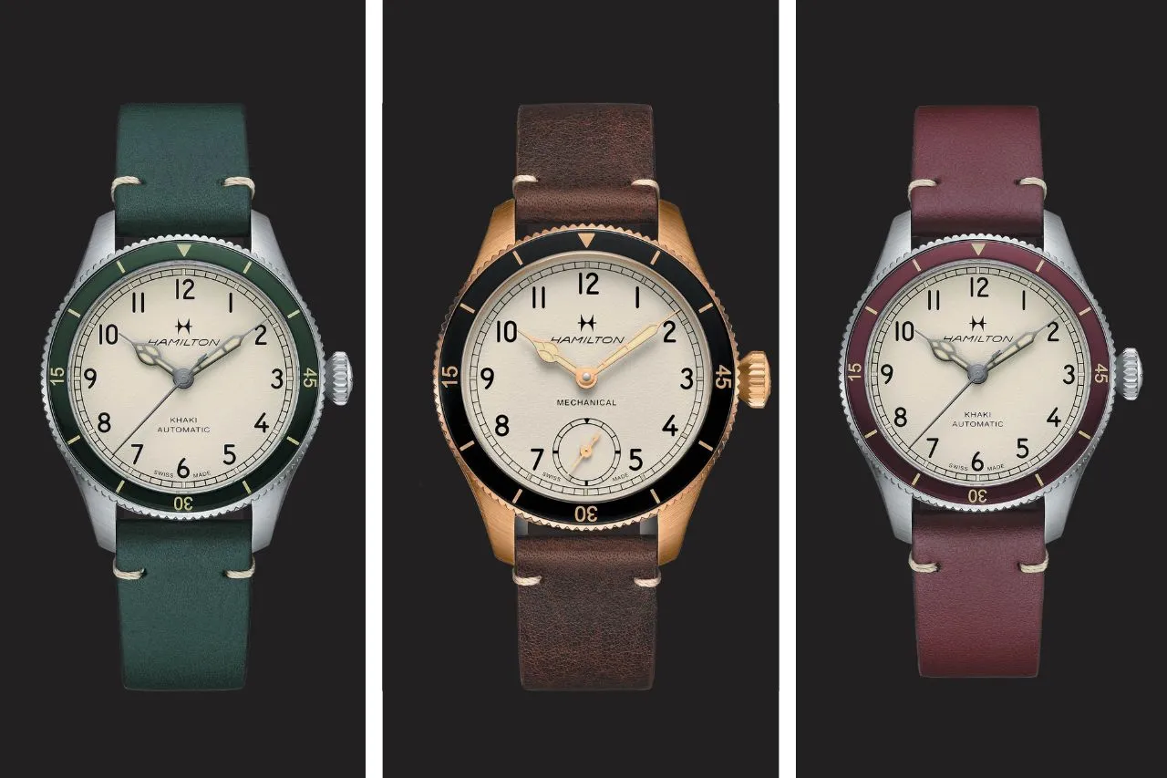 Hamilton celebra su legado aéreo con los nuevos Khaki Pilot Pioneer