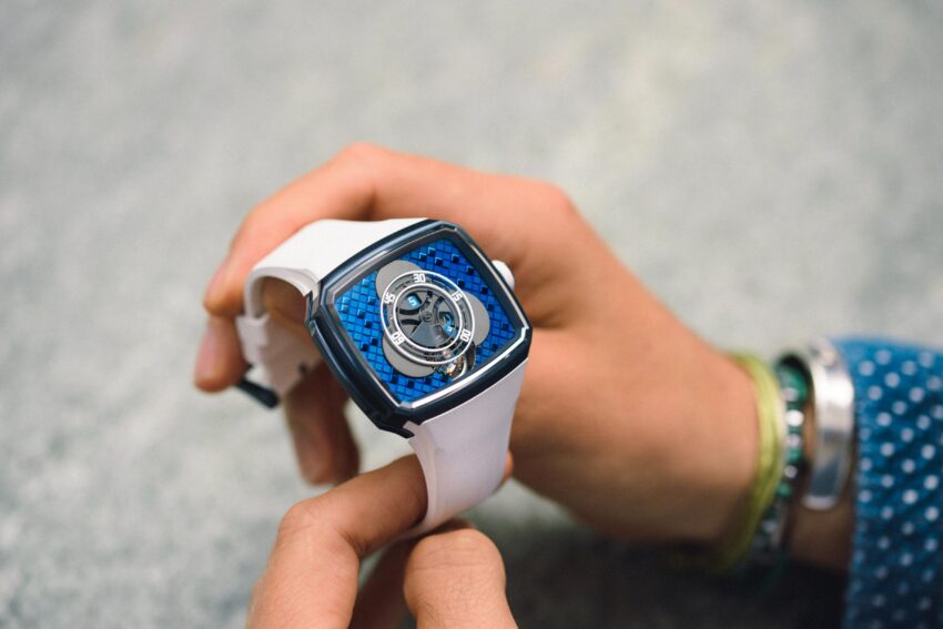 Hautlence Vagabonde Tourbillon Series 4 lifestyle