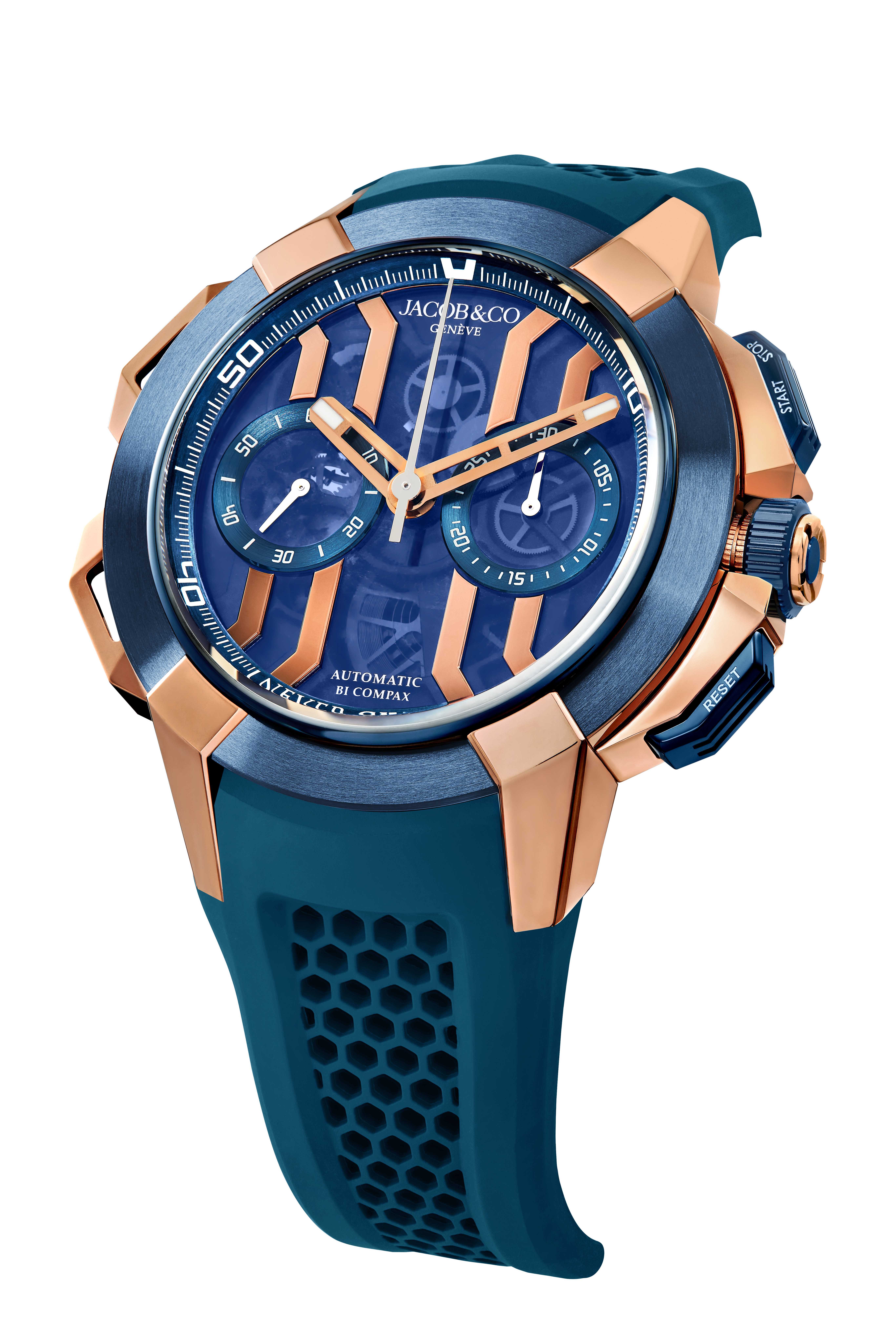 Jacob Co Epic X Chrono 44mm Never Give Up Limited Edition Gold 34 Watches World Jacob Co Epic X Chrono 44mm Never Give Up Limited Edition Gold 3 4