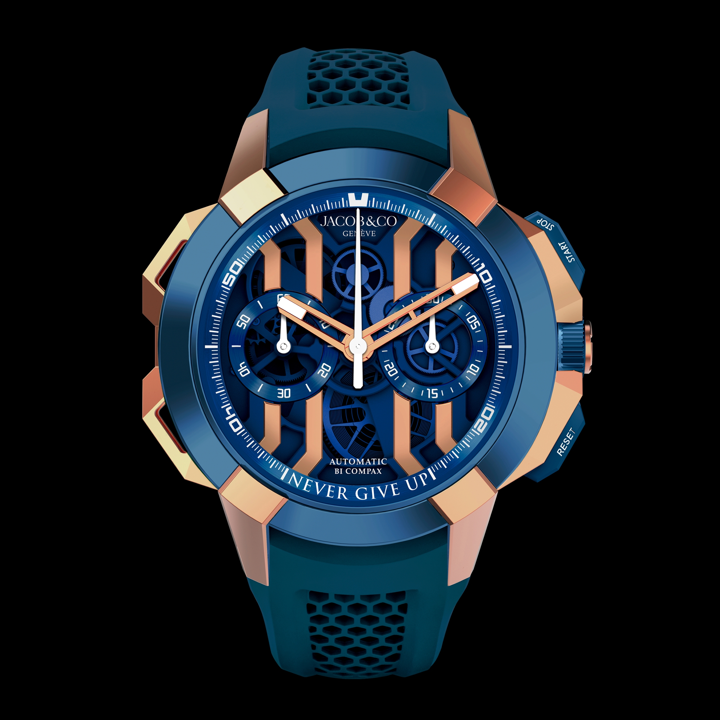 Jacob Co Epic X Chrono 44mm Never Give Up Limited Edition Gold soldat Watches World Jacob Co Epic X Chrono 44mm Never Give Up Limited Edition Gold soldat