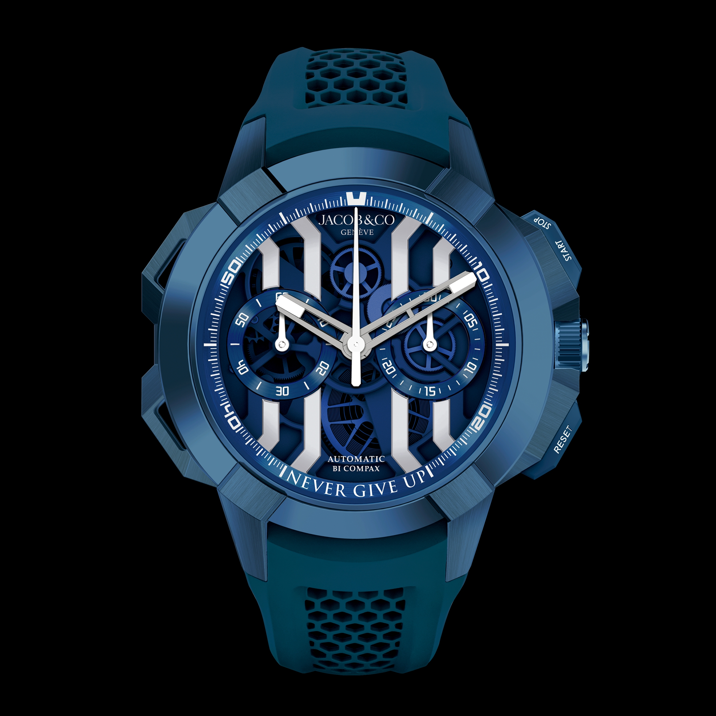 Jacob Co Epic X Chrono 44mm Never Give Up Limited Edition Titanium soldat Watches World Jacob Co Epic X Chrono 44mm Never Give Up Limited Edition Titanium soldat