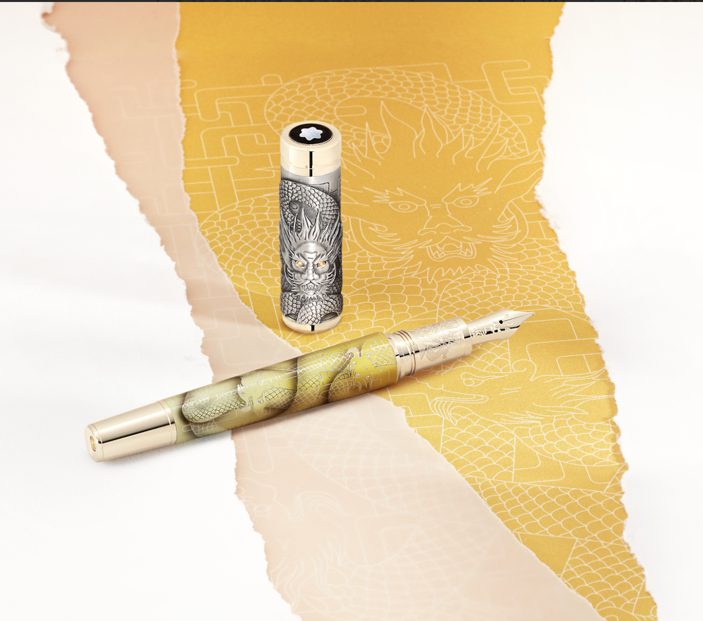 MontblancEl dragón alado Edición Limitada 88destapado Watches World