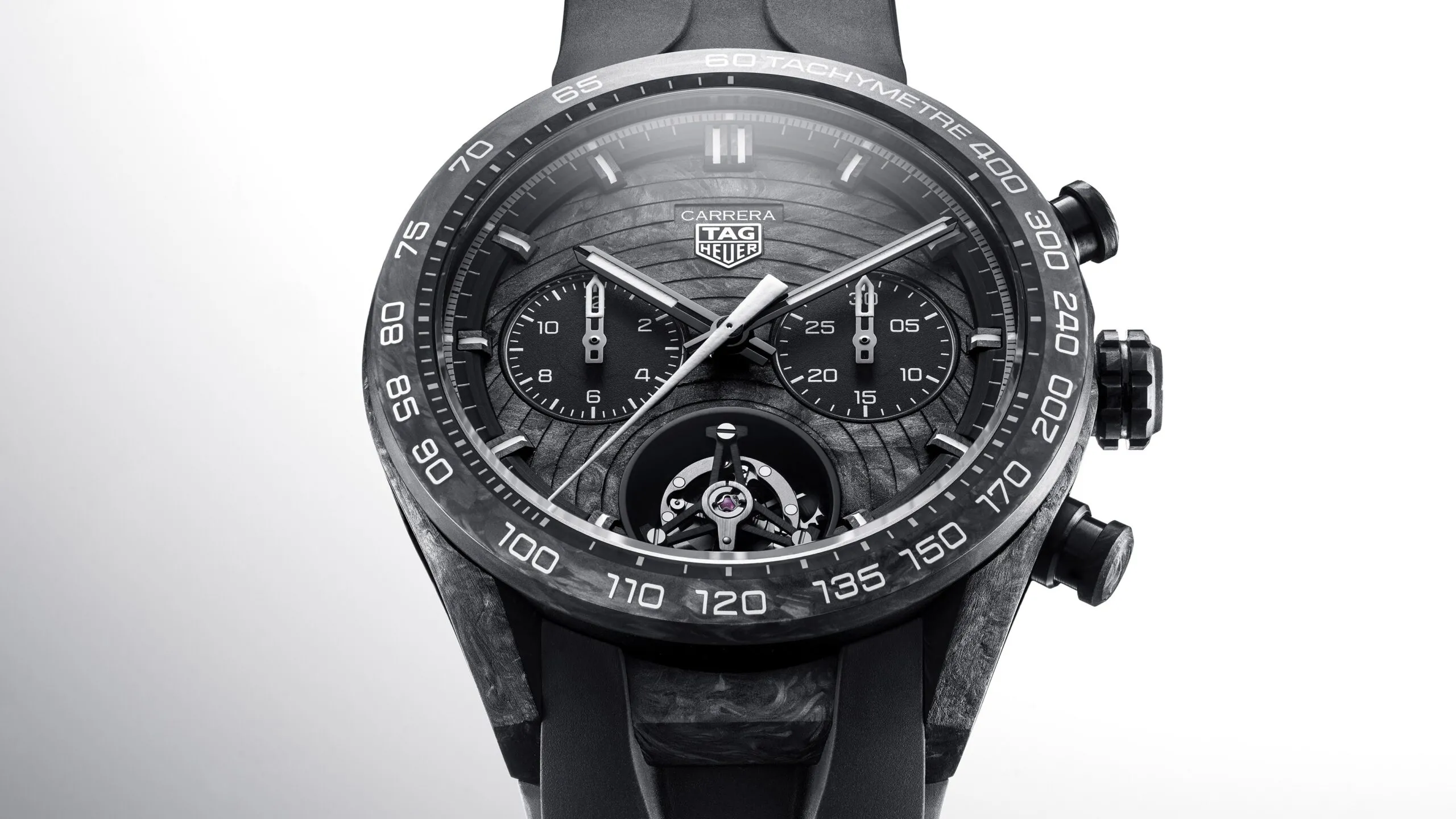 TAG Heuer Carrera Chronograph Tourbillon Extreme Sport TH-Carbonspring CBU5091.FT6305 destacada