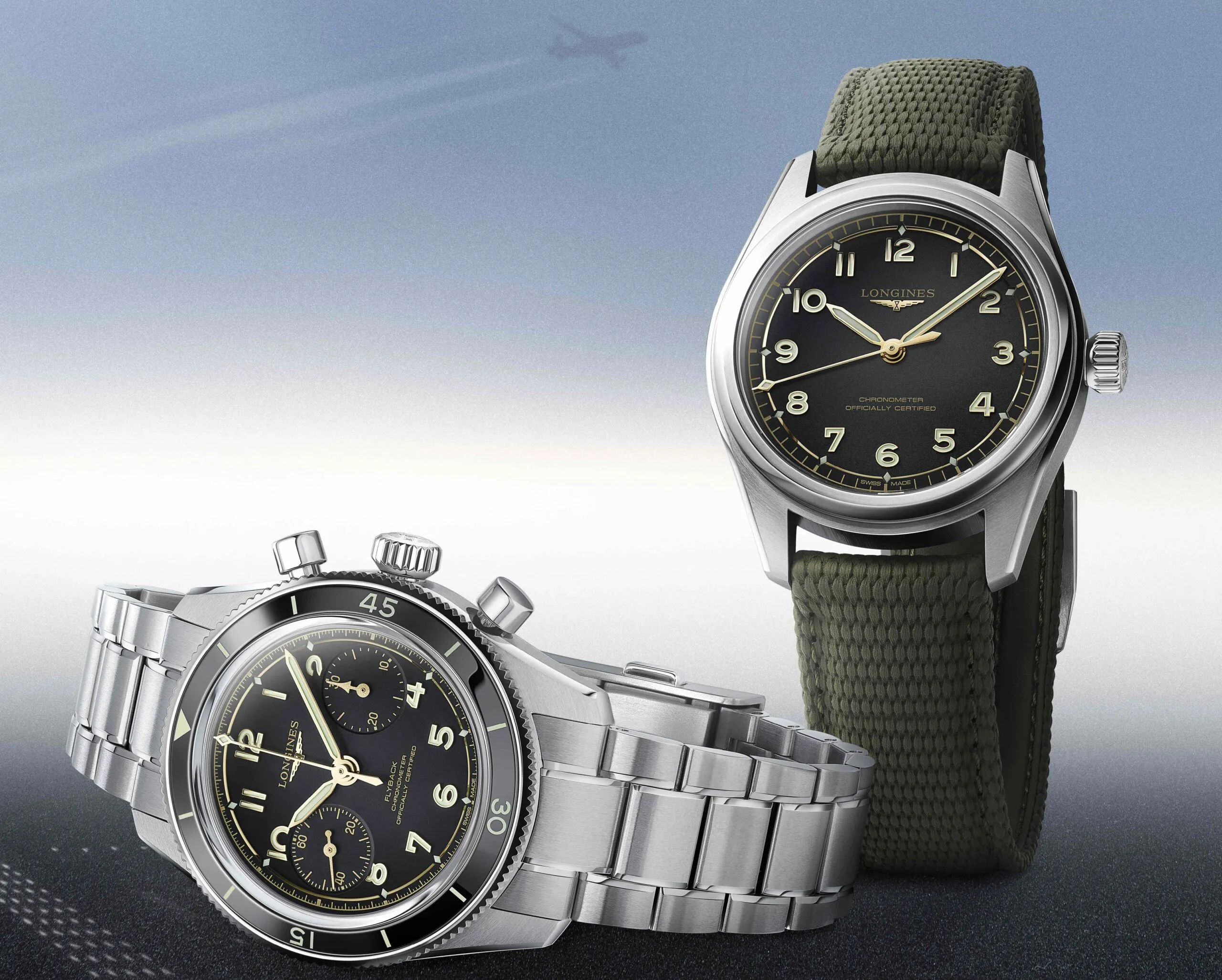 Longines Spirit Pilot L38094539 L37214536 destacada