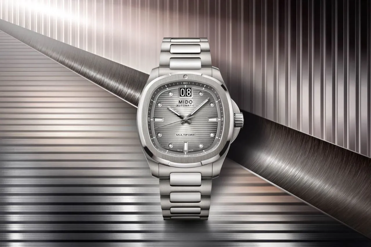 Mido Multifort TV Big Date Titanium: la fuerza ligera del tiempo
