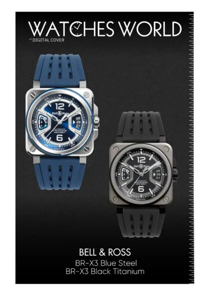 BELL & ROSS BR-X3 Blue Steel BR-X3 Black Titanium