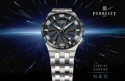Turbine Chrono NEO de Perrelet, una nueva forma de leer el tiempo